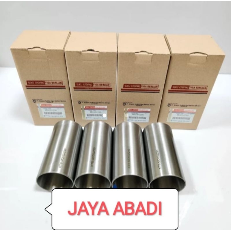 LINER FURING BORING MITSUBISHI L300 L 300 BENSIN 1SET 4PC ORI BERGARANSI 1BULAN