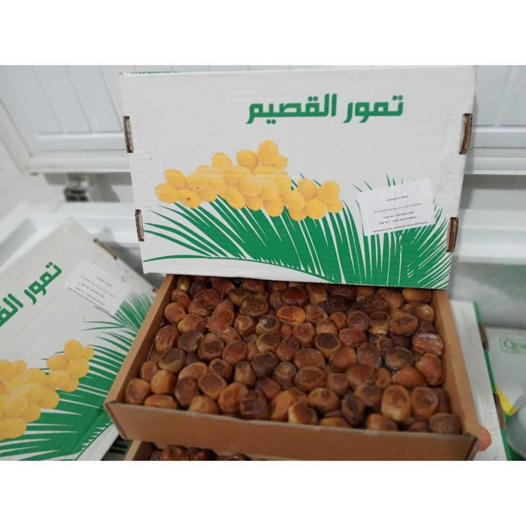 

KURMA SUKARI AL QASIM BOX 3KG/ KURMA RAJA RATU ARAB