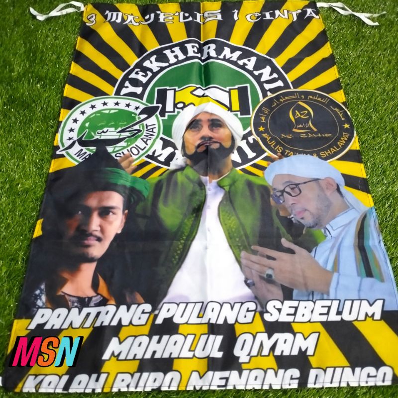 Bendera 3 MAJELIS 1 CINTA. MURAH