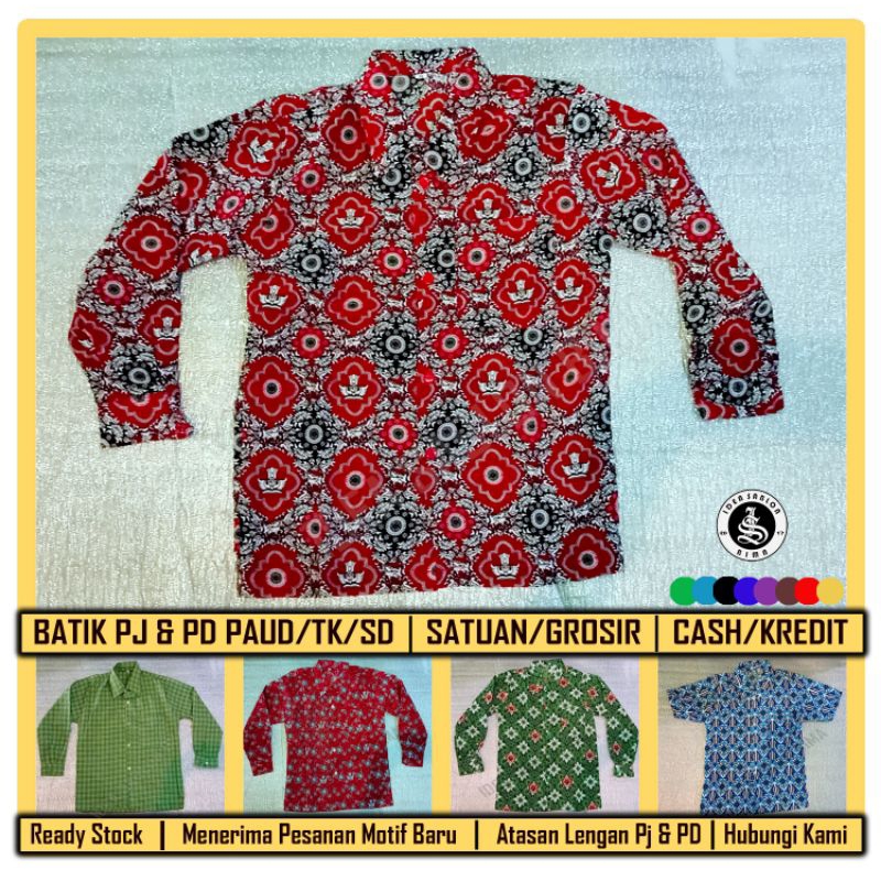 Seragam Batik Anak PAUD/TK