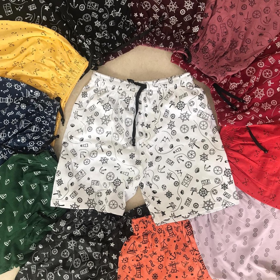 Terbagus BOXER PRIA  WANITA I CELANA PENDEK I GROSIR BOXER  CELANA BOXER  CELANA PENDEK SANTAI RESEL