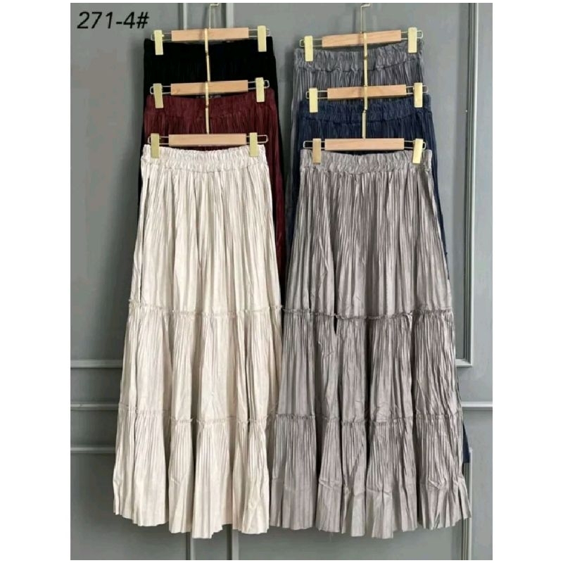 Rok susun import | rok susun hitam | rok susun sekat import | rok susun coksu | rok suede susun | ro