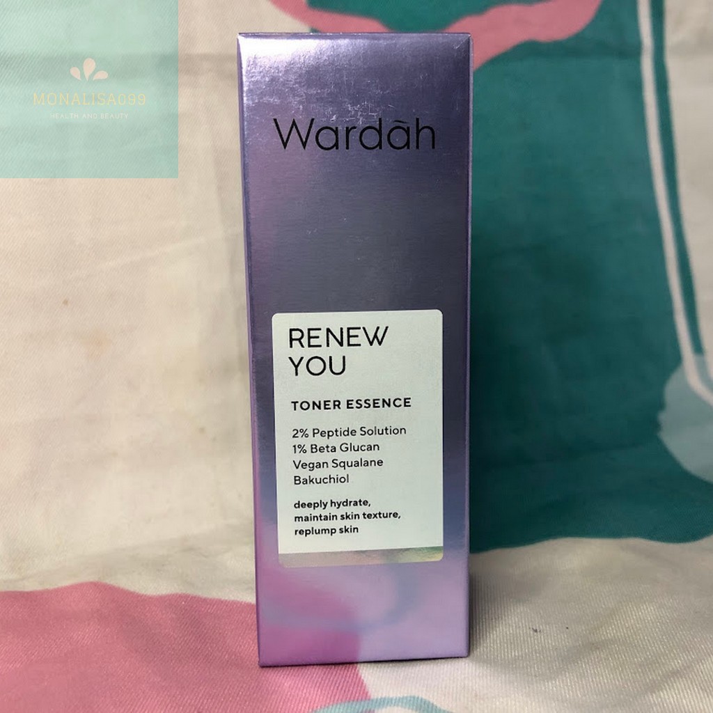 WARDAH Renew You Toner Essence 50ml / Toner Renew You / Toner Anti Aging / Penyegar Kulit Wajah / To