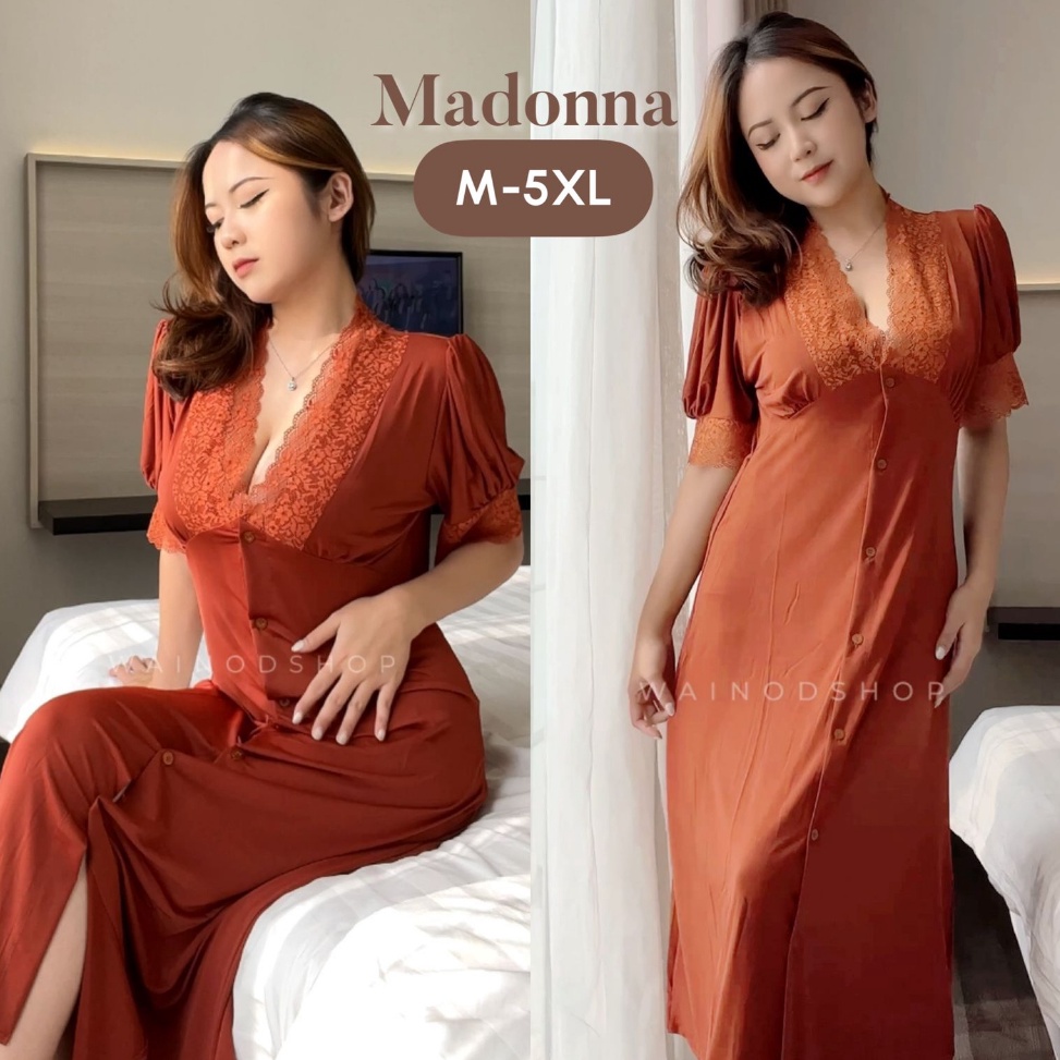 Terbaik MADONNA M5XL lingerie midi dress  WAINODSHOP