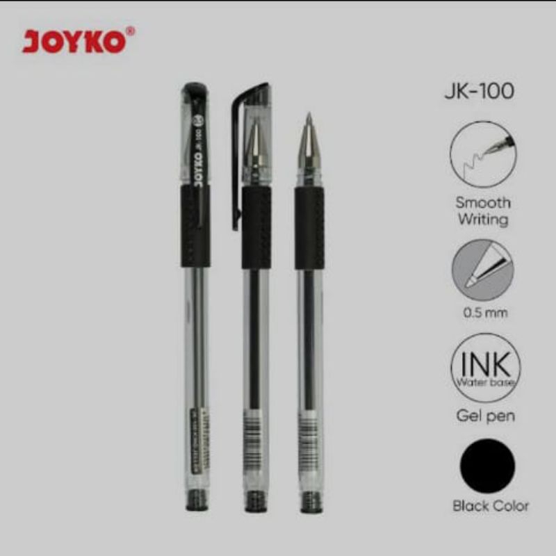 

(12 pcs)BISA SATUAN!! Pen Joyko 0.5mm Alat Tulis