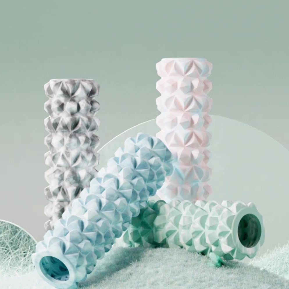 HARGA BERSAHABAT OXY Yoga Foam Roller  Pilates Foam Roller  Rol Busa Pijat Yoga 4785