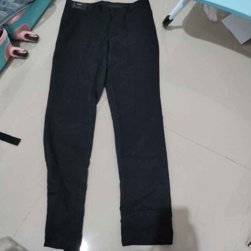 NEW! CELANA PANJANG KAIN COWO SLIM FIT 29 MERK LAWELL JUAL RUGI