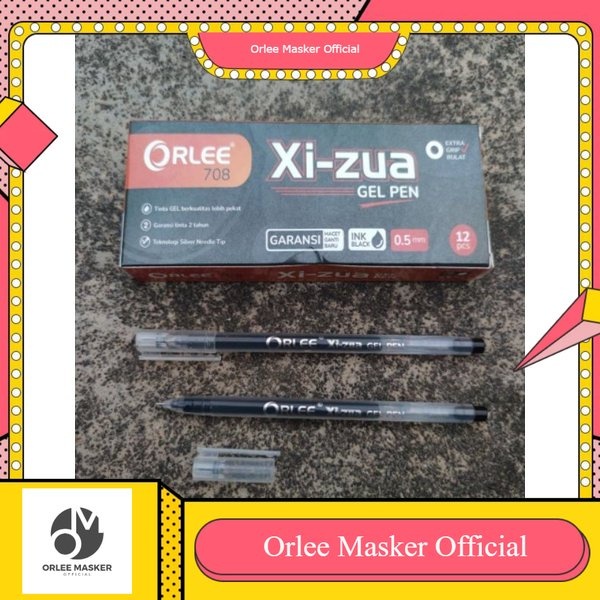 

Bolpen New Gel EDS-ON Harga 1 Pak 0,5mm Tinta Hitam, Viral Favorit Sekolah dan Kantoran dan Orlee