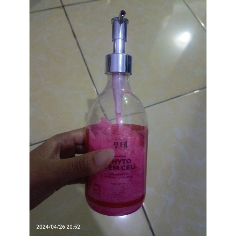 Preloved The Puteh beauty 2in1 face and body whitening lotion serum