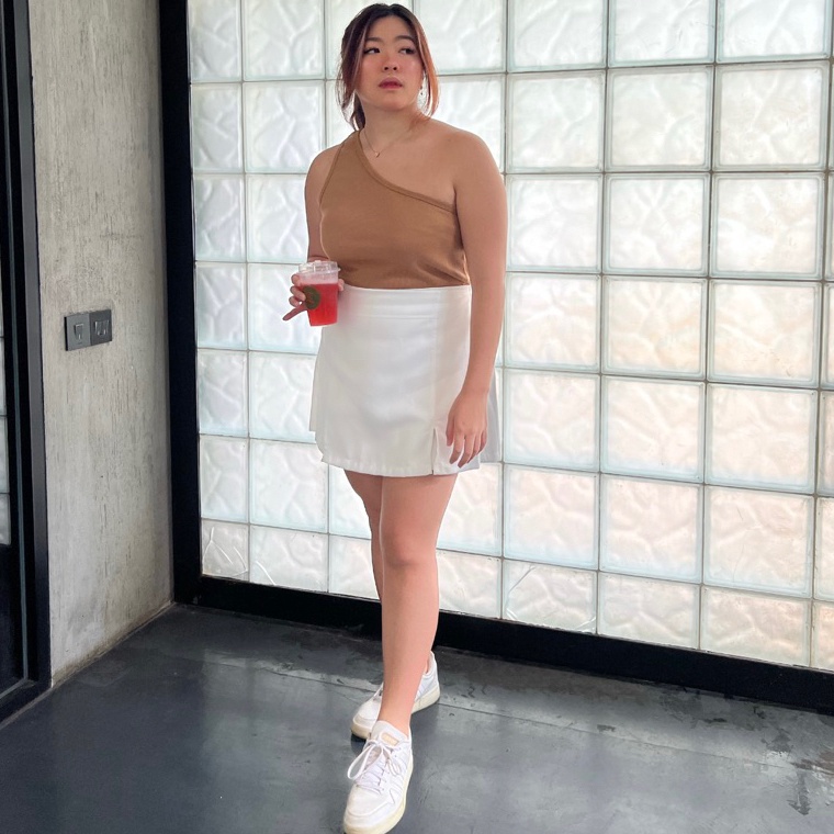 Langsung Atc Thea Skort rok celana  skort premium  skort bigsize  skort jeans  rok celana jeans  sko