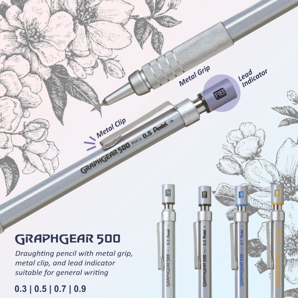 

Graphgear Mechanical Pencil PG51 KODE Q4L7