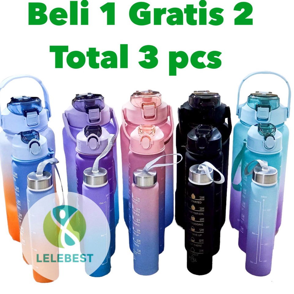 Update Botol Beranak 2 Liter  1ml  5ml Botol Minum Viral 1 set