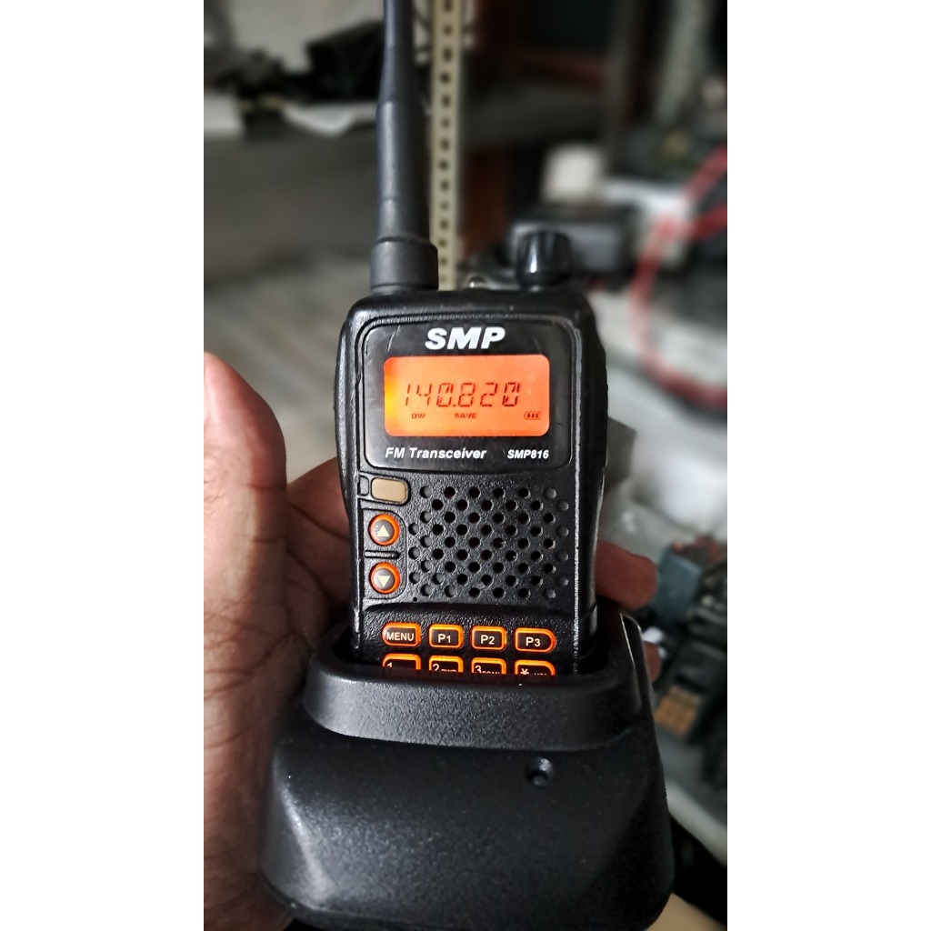 Ht SMP 816 Vhf Shanghai Motorola Product Smp816 VHF Bekas Normal Frekuensi Vhf 136.000 Mhz sd 175.00