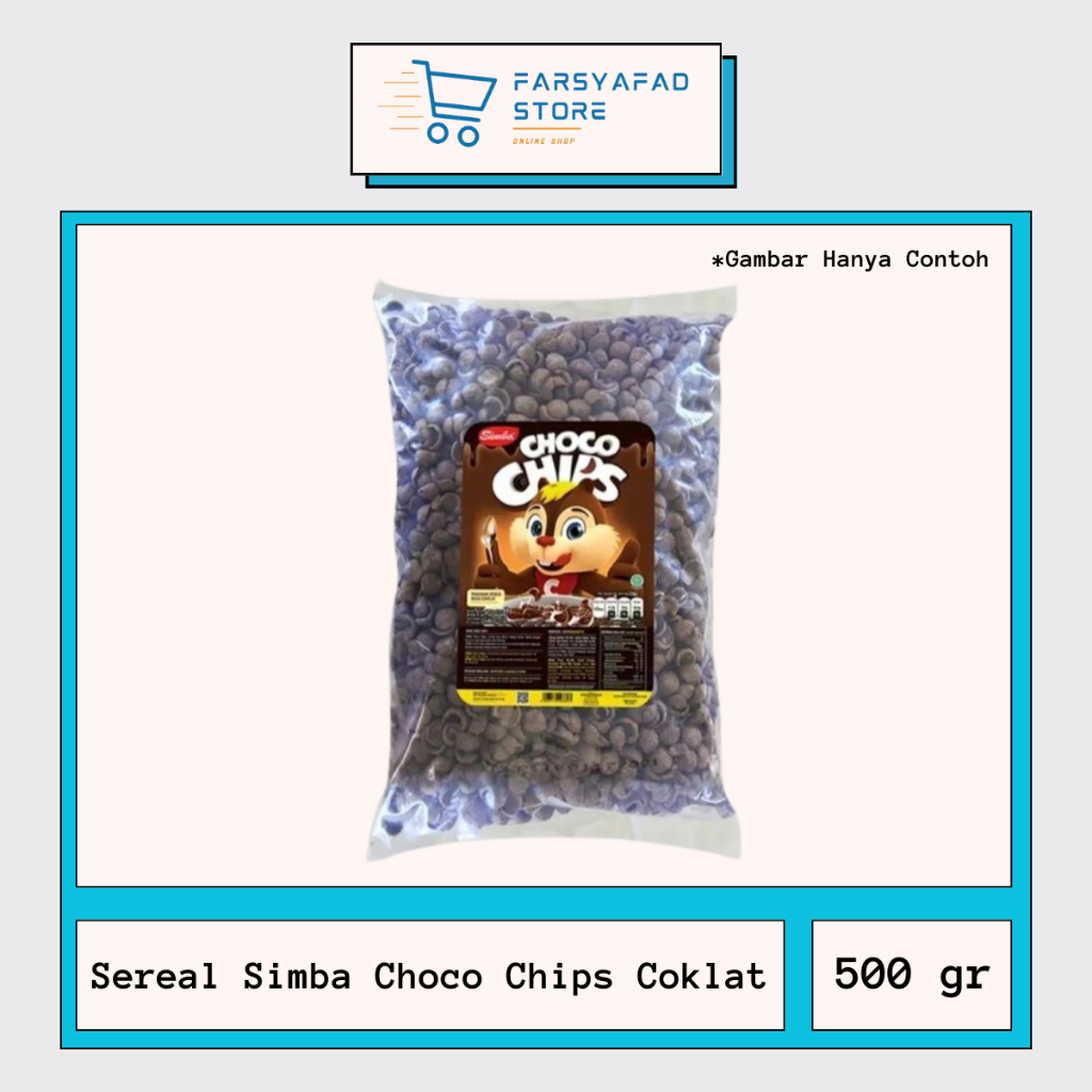 

Sereal Simba Choco Chips Ukuran 500 gr Kemasan Repack