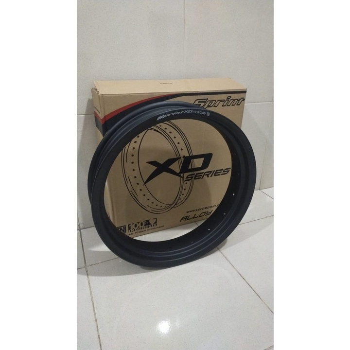 Velg almunium Rossi XD hitam 140/250/300/350 17