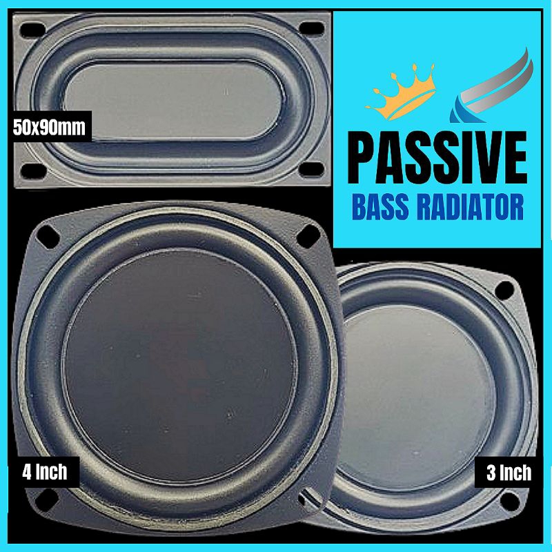 Pasif Passive Bass Radiator 3 4 Inch