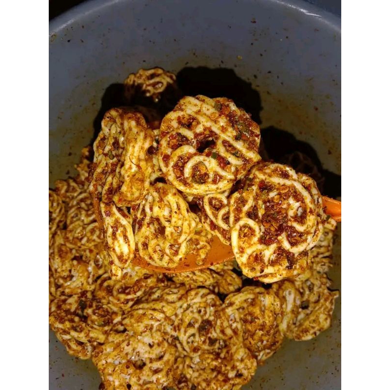 

SEBLAK KRUPUK RAFAEL / KRUPUK PEDO PEDAS DAUN JERUK