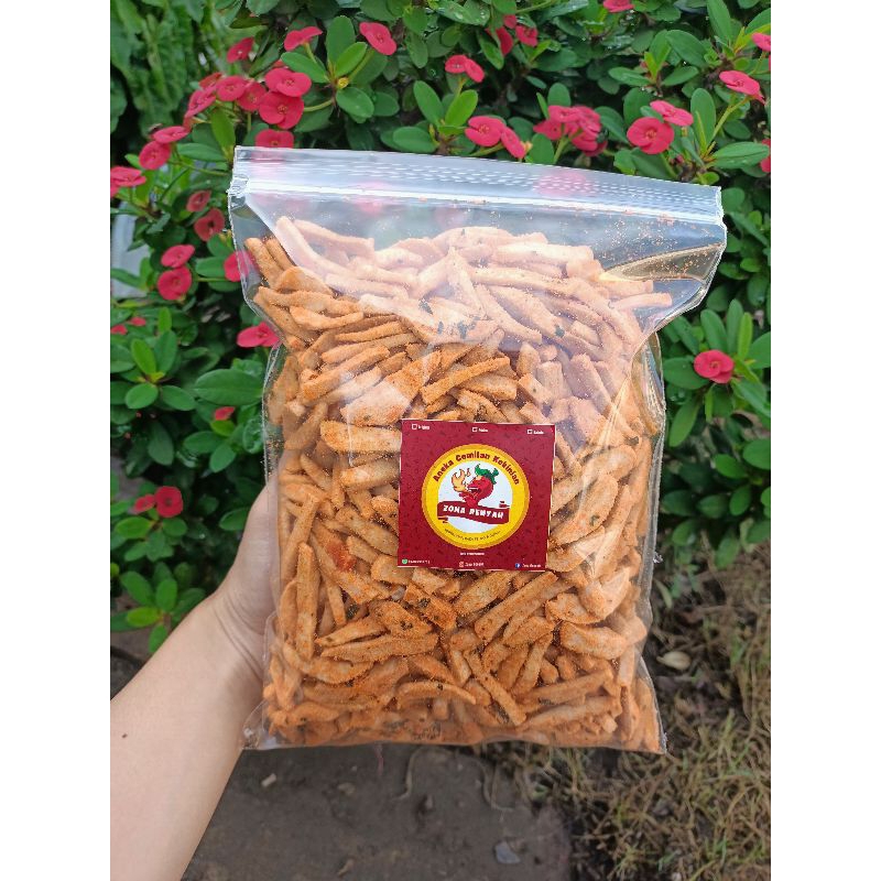 

Zona Renyah baso goreng basreng rasa balado 500gram