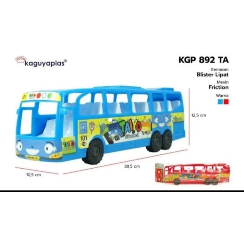 KGP892 TA BUS TAYO - Mainan anak Bus tayo