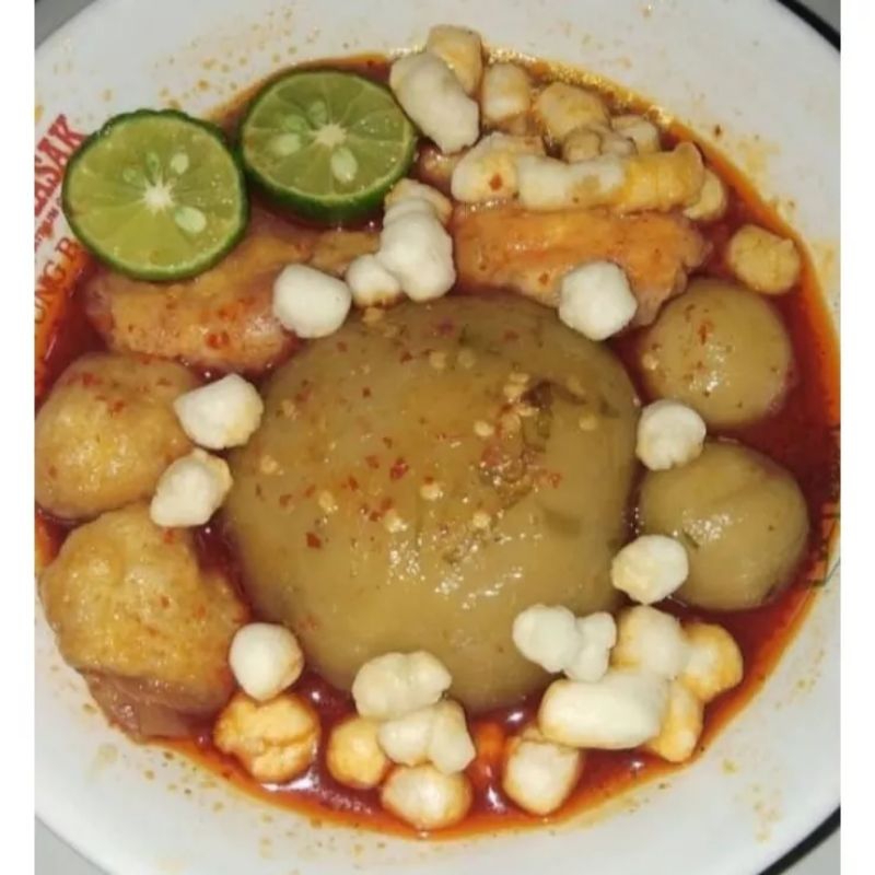 

baso aci jumbo isi ayam suwir