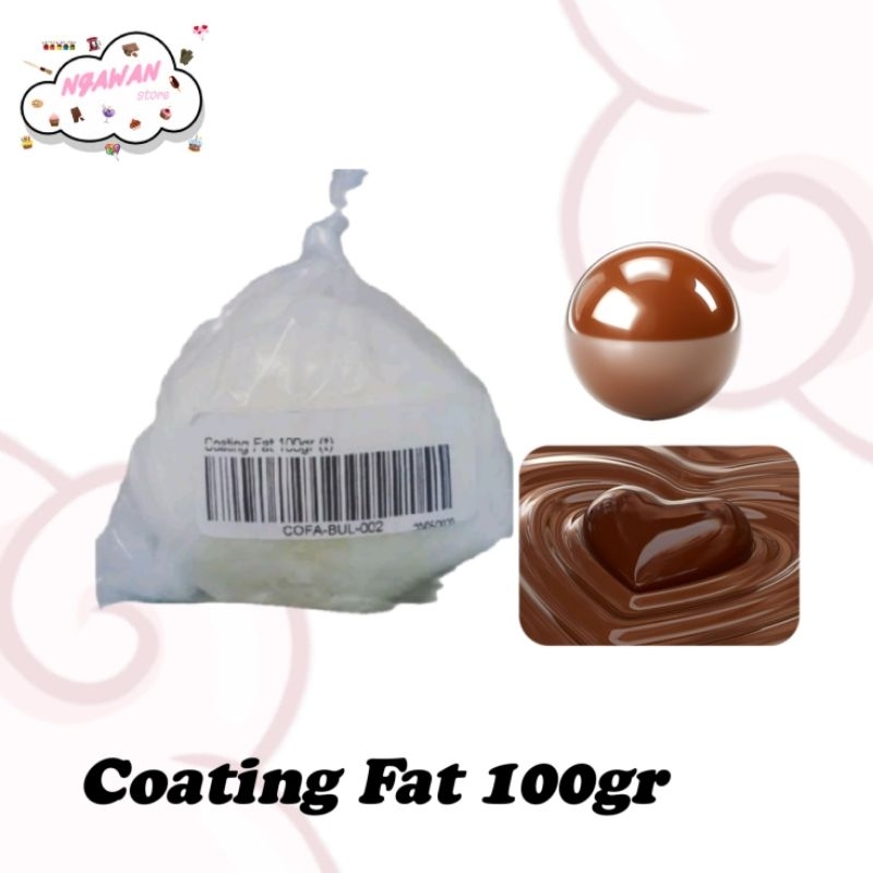 

100gr coating fat - pengkilap coklat