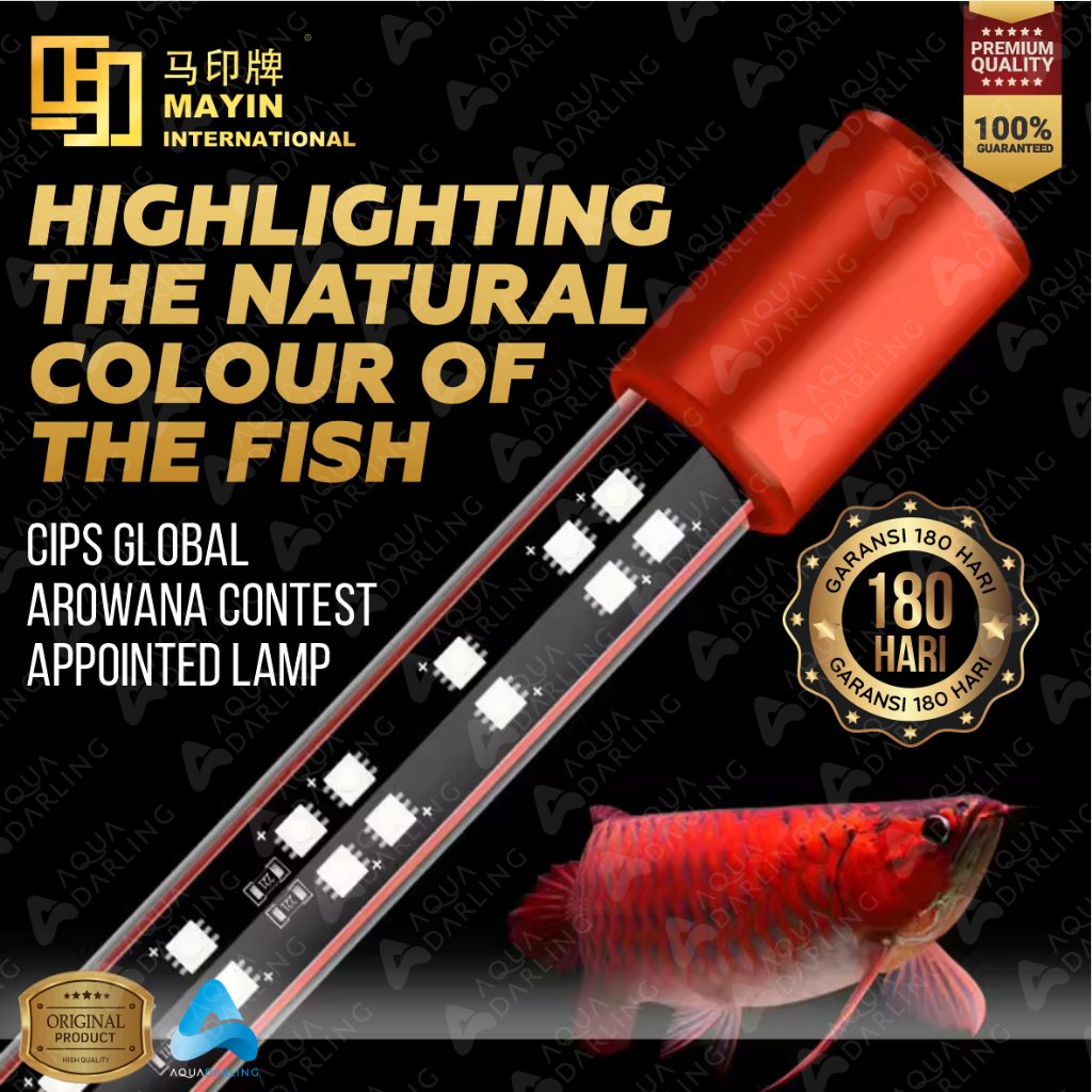 Lampu Mayin View - 52 cm & 72 cm - Lampu View Aquarium - Mayin International