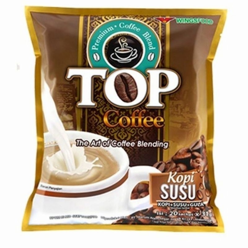 

TOP kopi susu 1 renteng isi 12