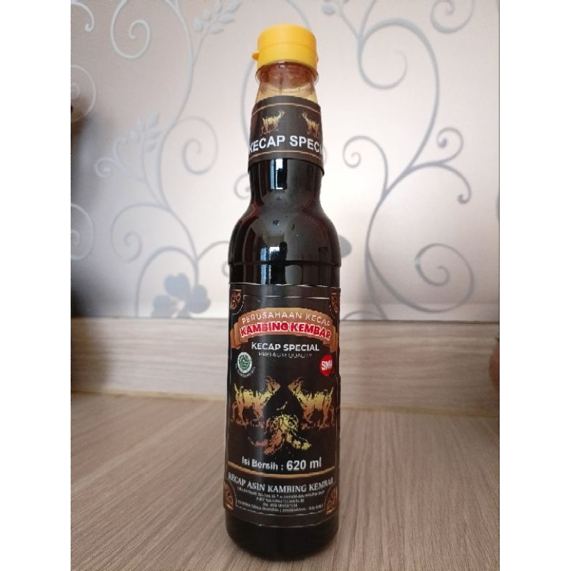 

RB kecap asin special kambing kembar 620ml