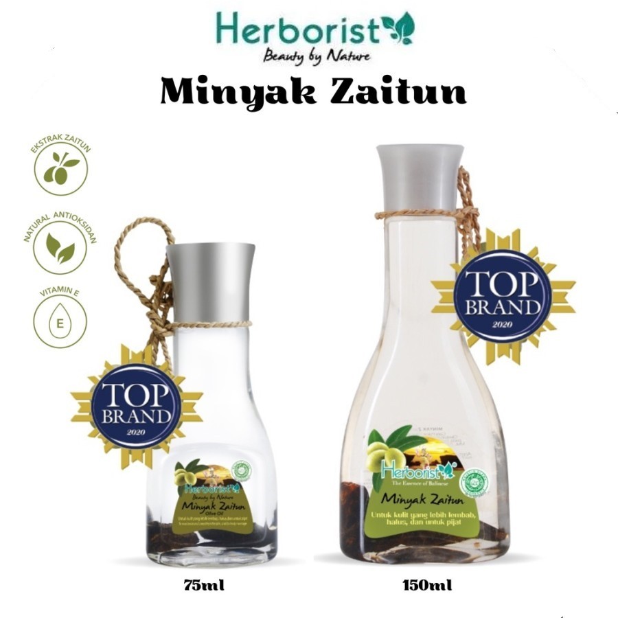 Herborist Minyak Zaitun - Minyak Pijat Herborist