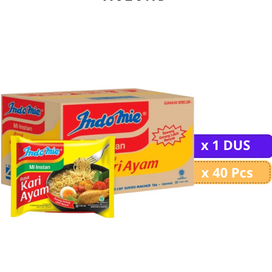 

Indomie Kari Ayam 1Dus/ Mie instan Indomie