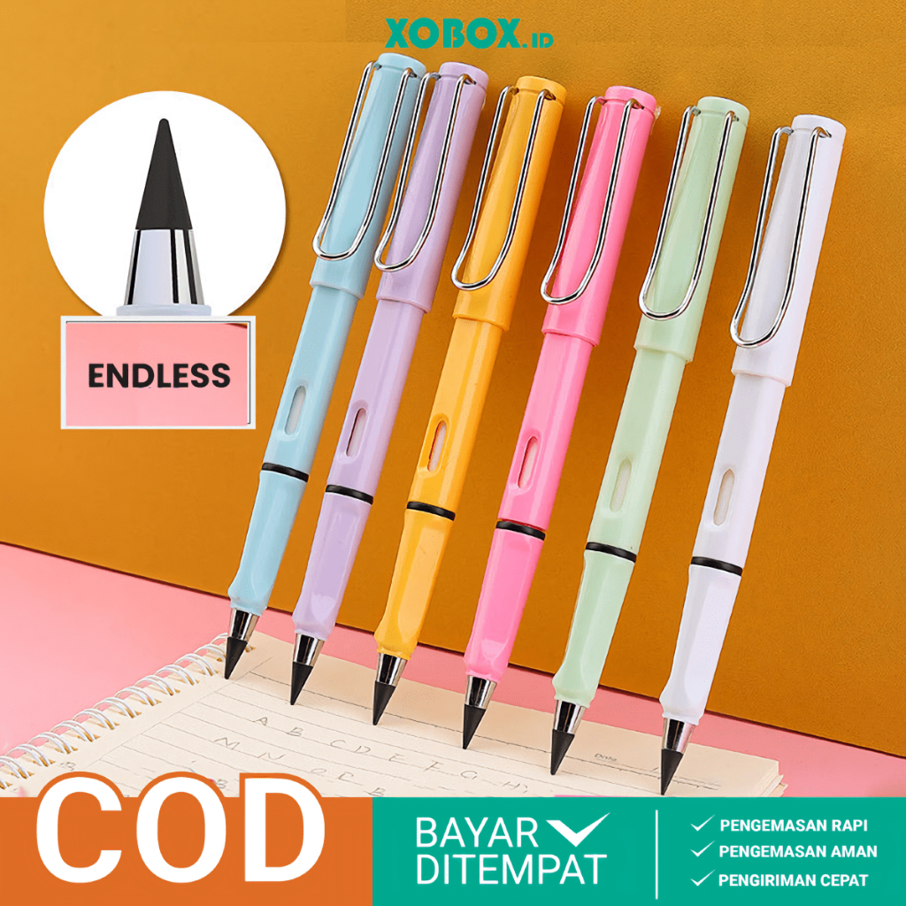 

Pensil Magic Abadi Murah Hemat Eternal Pencil Unlimited Abadi Premium Tanpa Rautan ATK003 - AS Store