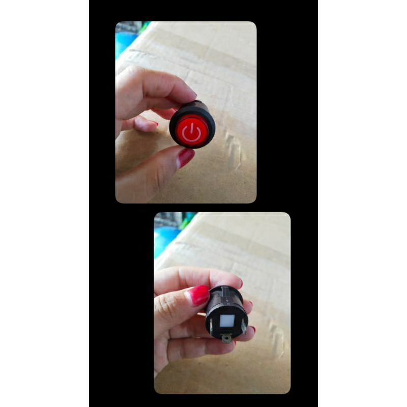 Ready Tombol On/Off 3 Sisir Mobil & Motor Aki Cas Anak (Area Makassar)