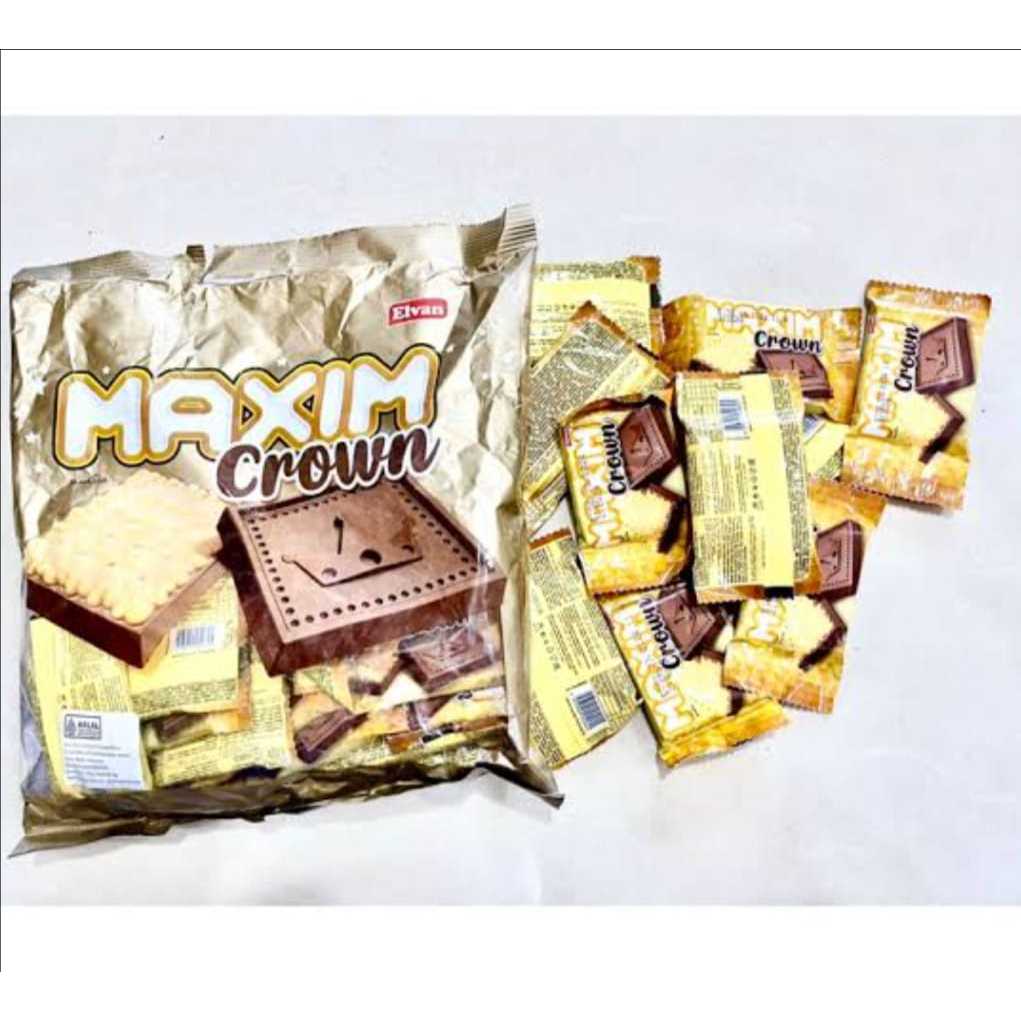 

ELVAN MAXIM Crown With Biscuit Chocolate 275g