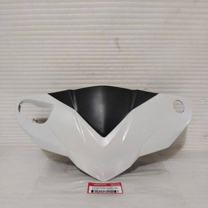 Cover Batok Depan Honda Vario 110 FI Putih Original K46