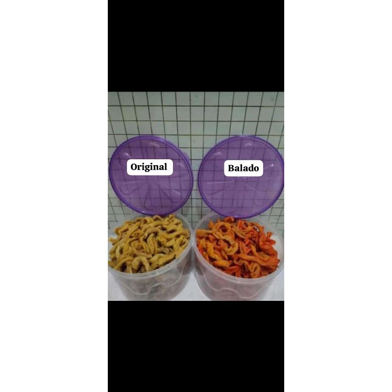 

Usus Crispy Toples Original & Balado renyaaahh