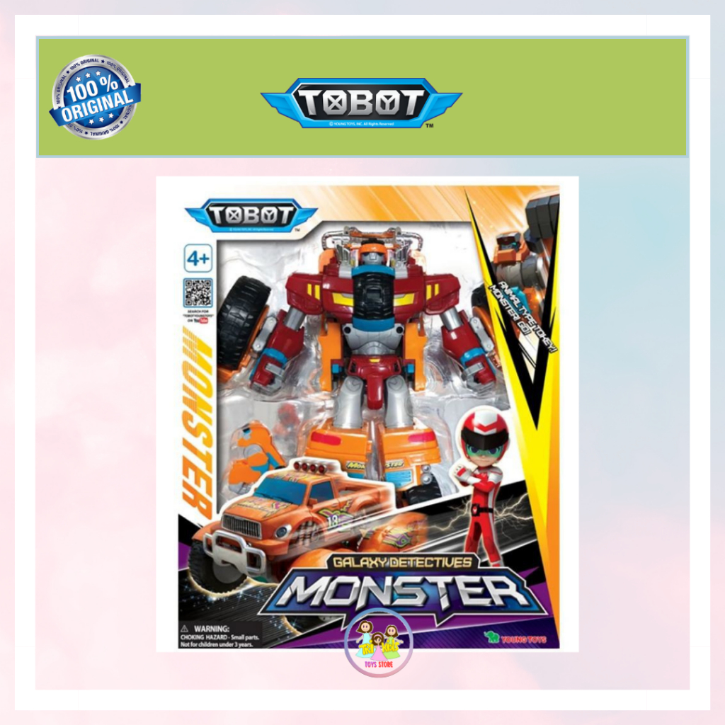 Tobot GD Galaxy Detectives Monster Original Young Toys