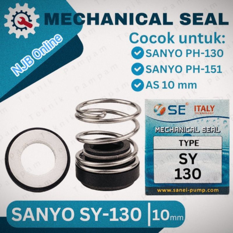 SIL Pompa Air SANYO SY 130 MECHANICAL SEAL