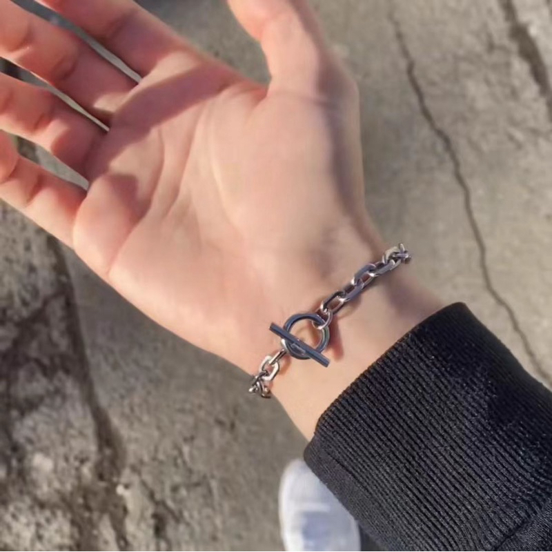 LUCAN - Gelang Stainless Steel Elysium by Lucan Gelang Cowok Keren Pria Gelang titanium