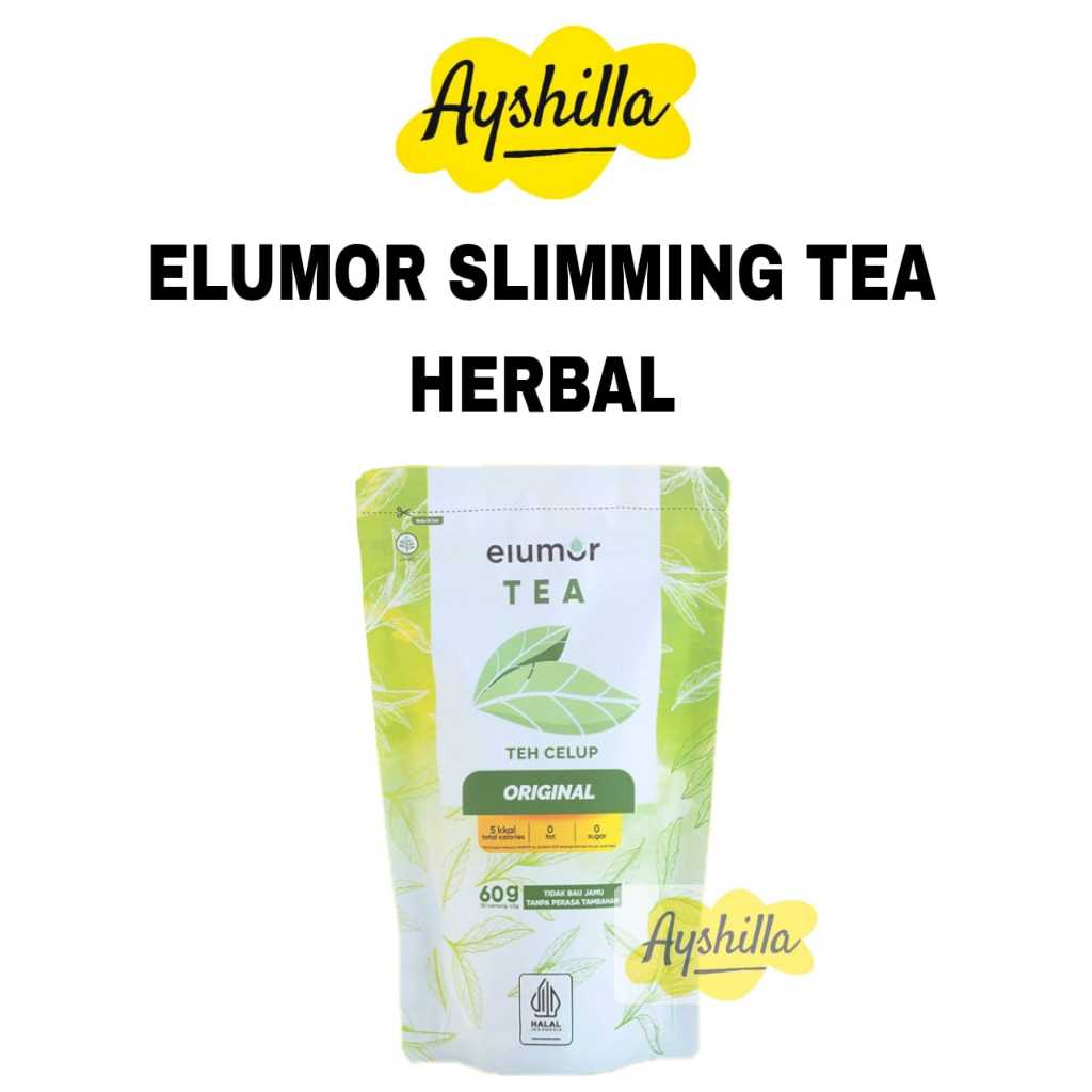 

Elumor Slimming tea / Tea Herbal Alami isi 30 Kantong Tea