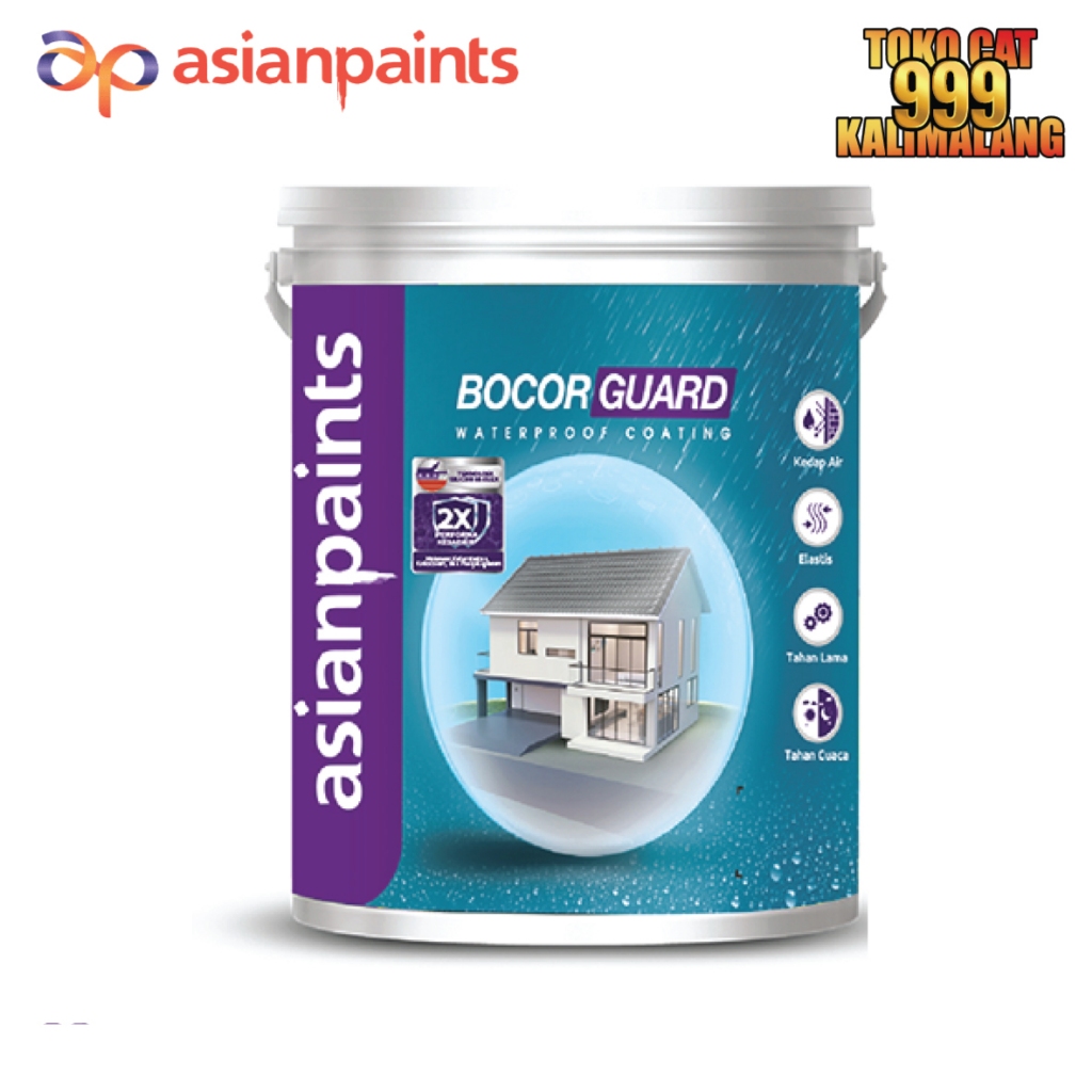 Cat Rumah Waterproofing Anti Bocor Asian Paint Bocor Guard Putih 20 Kg