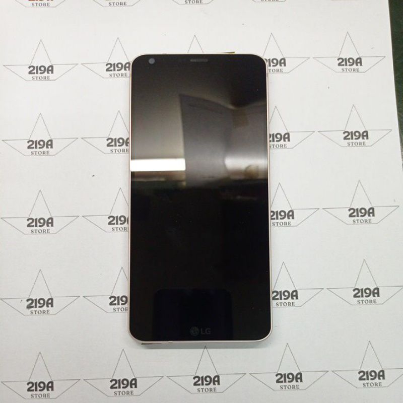 lcd fullset frame LG-G6 H870 Gold original cabutan