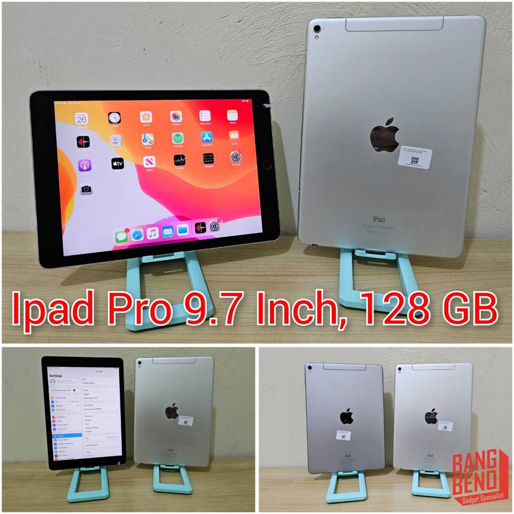 MULUS LIKE NEW IPAD PRO 9.7 128 GB 2016 Garansi Normal Mulus Siap Pakai Data Seluler