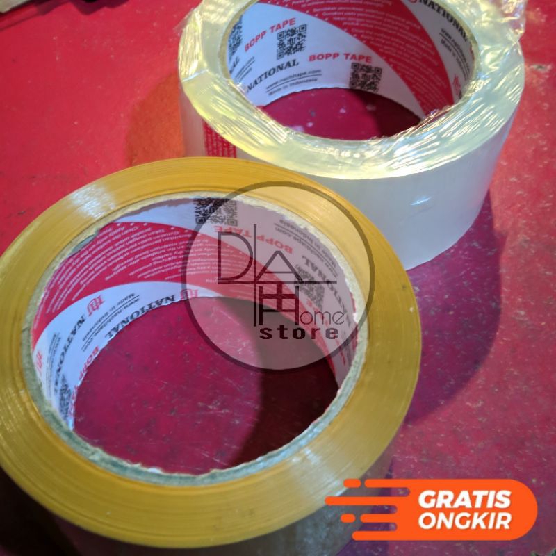 

Lakban, Isolasi Bening,Coklat 48MM 100 YARD