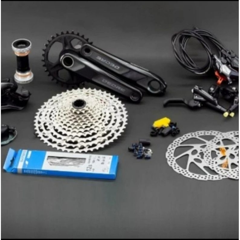 GROUPSET SHIMANO DEORE 12SP M6100/GROUPSET SHIMANO DEORE