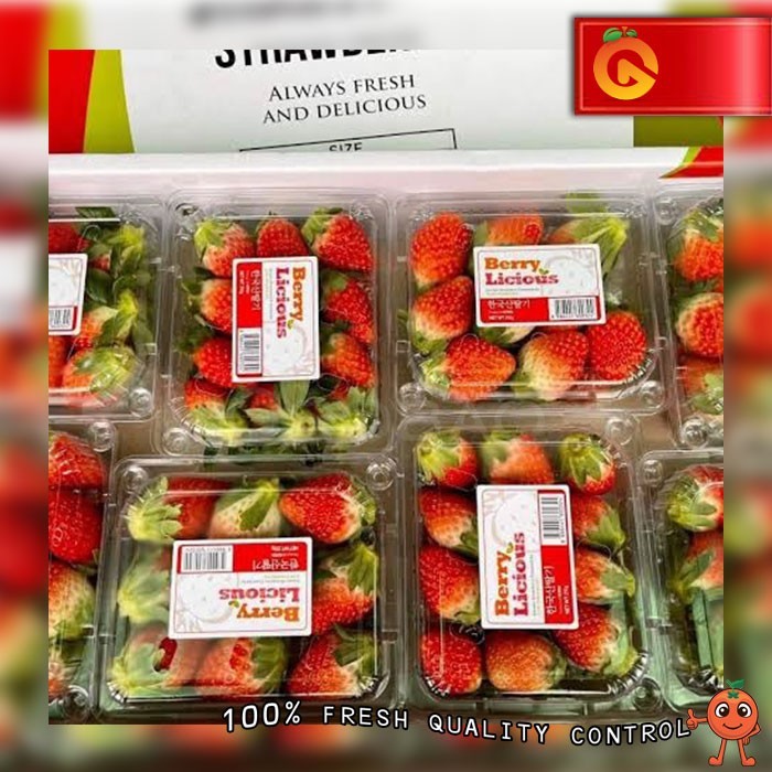 

BUAH STRAWBERRY KOREA 250 GRAM