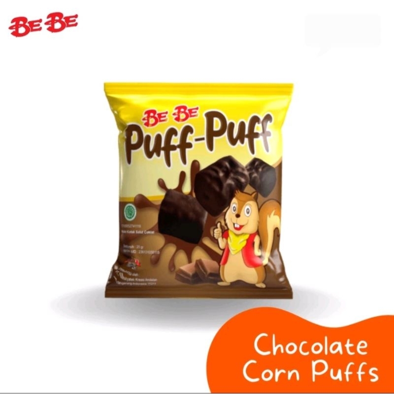 

BeBe Puff-Puff Snack Coklat Gurih 18gr