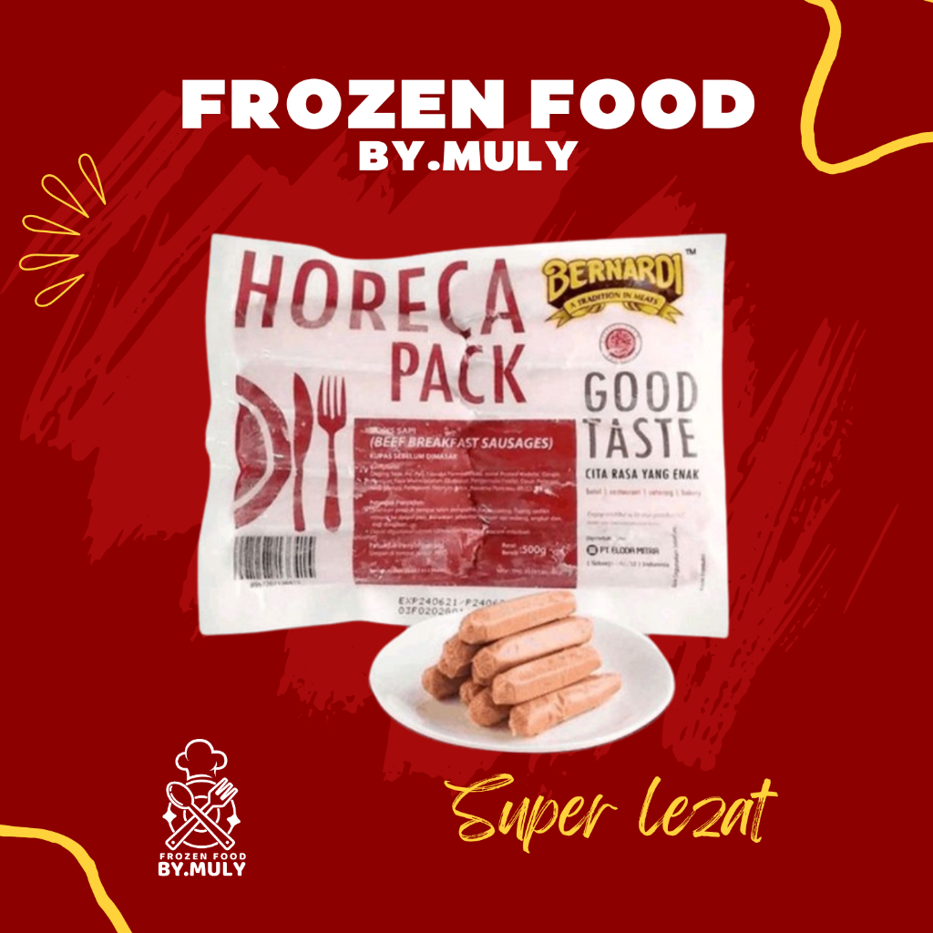 

Sosis Bernardi Horeca Pack 500gr isi 22