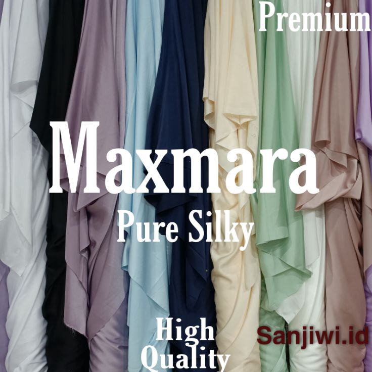 Terbaru kain MAXMARA PREMIUM  Kain Bridesmaid  Kain Satin Maxmara Pure Silk