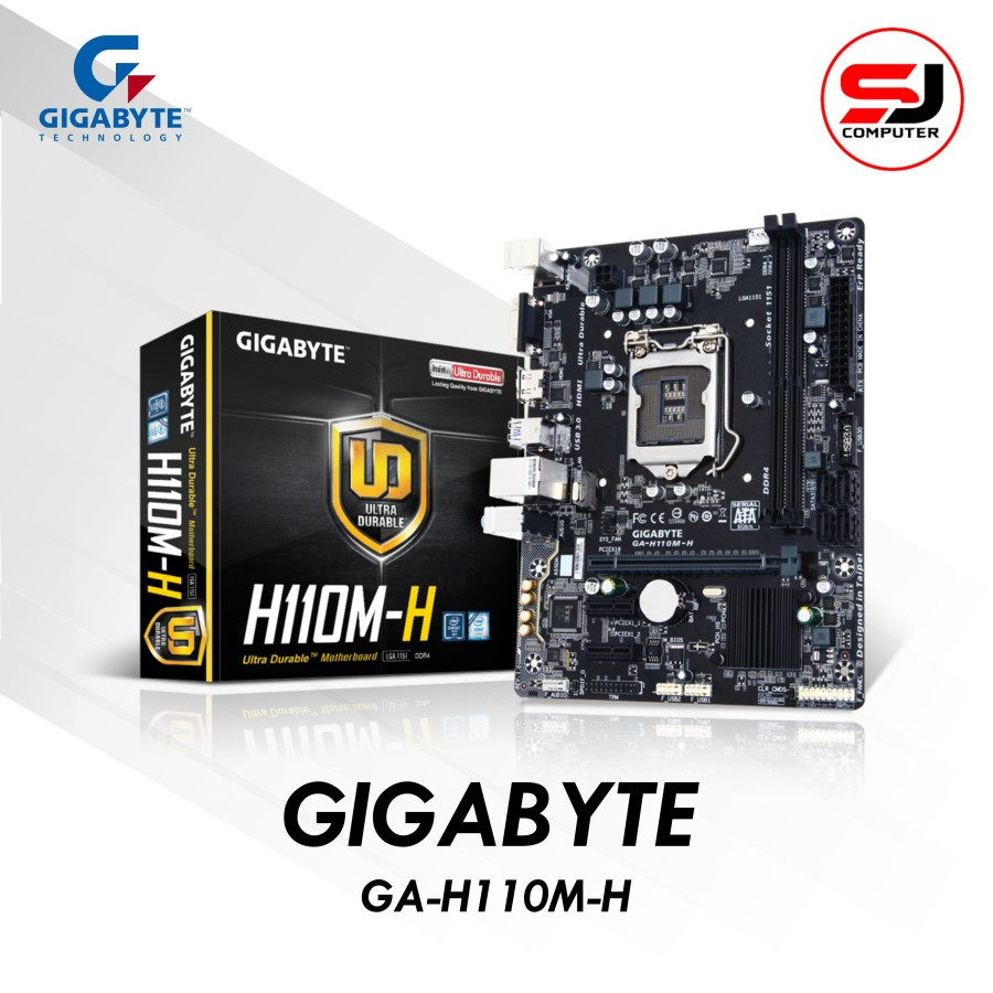 Gigabyte GA-H110M-H (LGA1151, H110, DDR4)