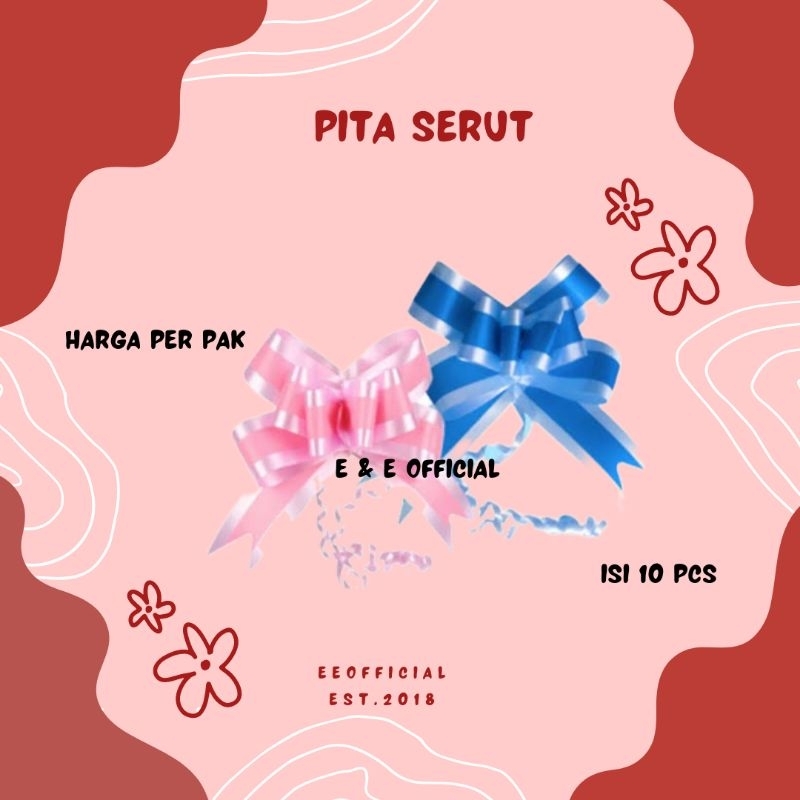 

PITA SERUT ULANG TAHUN / PITA TARIK MOTIF / PITA KADO